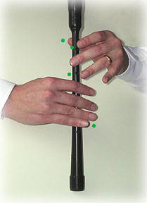 bagpipe finger chart high-A piobaireachd